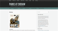 Desktop Screenshot of parksatchehaw.org